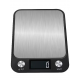  ميزان خبز كهربائي للمطبخ بشاشة LCD سعة 10 كجم H21857-1 أسود/ فضي