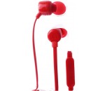 سماعة الاذن السلكية تي 110 من جي بي ال مع جهاز تحكم ومايكروفون -اللون احمر