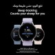 ساعة سامسونج جالكسي Watch5 الذكية، مراقبة الصحة، التمارين الرياضية، بطارية تدوم لوقت طويل، بلوتوث، 40 ملم، لون فضي
