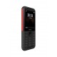 هاتف 5310 ثنائي الشريحة، بذاكرة رام سعة 8 ميجابايت وذاكرة داخلية سعة 16 ميجابايت، يدعم تقنية 2G، لون أسود/ أحمر