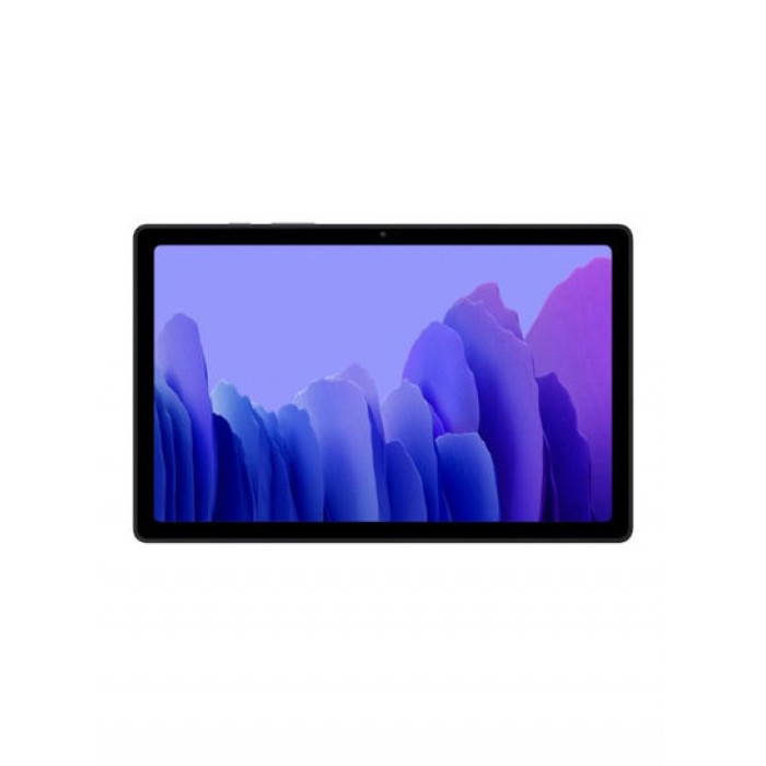 سامسونج جهاز تابلت جالاكسي تاب A7 إصدار (2020) بشاشة مقاس 10.4 بوصة وذاكرة داخلية 32 جيجابايت وذاكرة رام 3 جيجابايت وبتقنية الواي فاي ويدعم تقنية 4G LTE بلون رمادي داكن - إصدار عالمي
